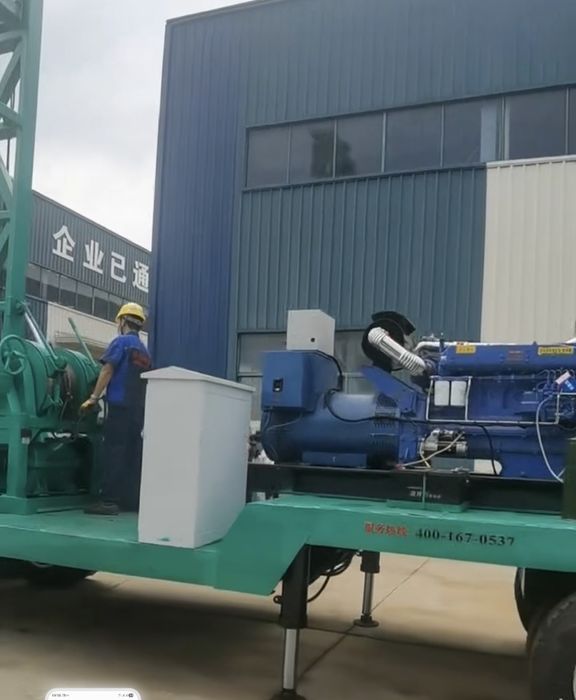 Буровой установка на прицепи SPJ 1000