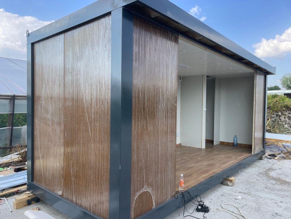 Container containere birou vitrina spațiu comercial showroom fast food