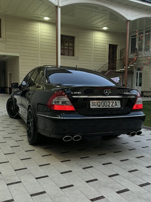 Mersedes Ben's w211 Avantgarde завод рестайлинг