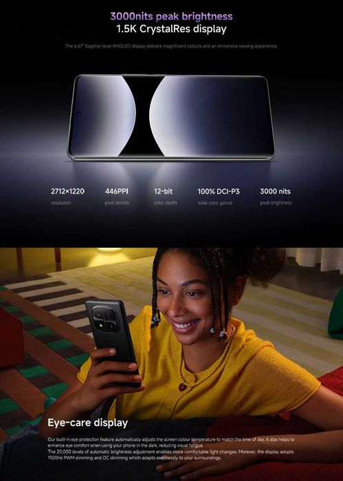 Xiaomi Redmi Note 14 Pro + 5G 12 RAM / Редми Ноте 14 Про + 5G зарядно