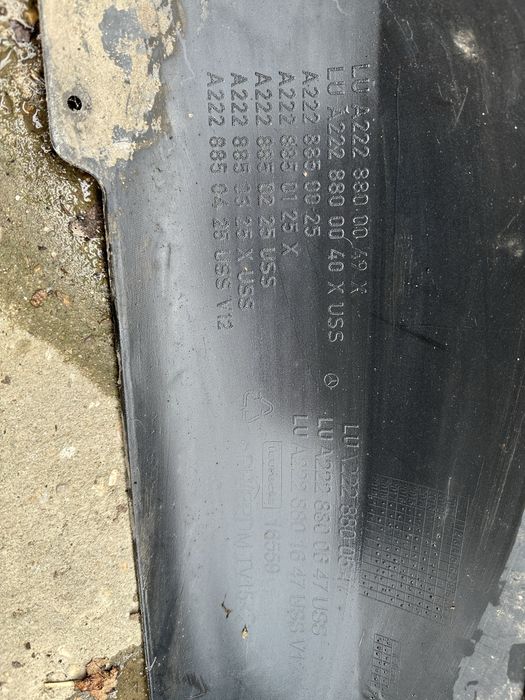 Bară spate mercedes s class w 222.cod:a2228800049.