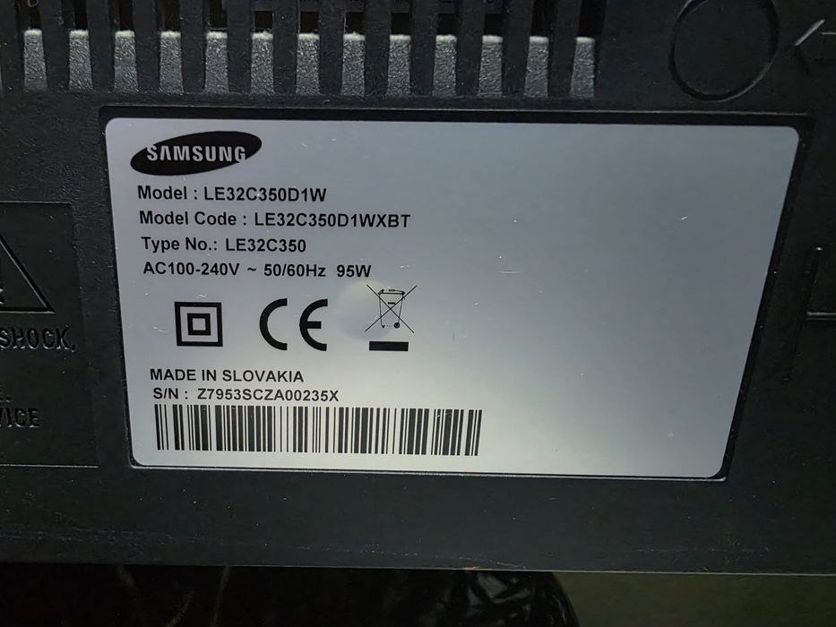 Vand tv Samsung diagonala 81 cm