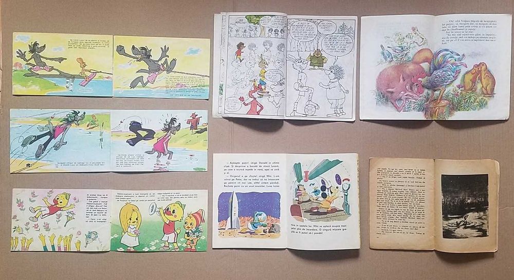Carti vechi pentru copii. Ilustratii minunate