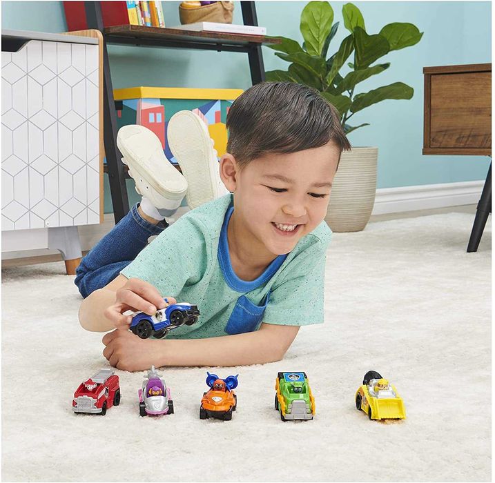 Paw Patlol Пес Патрул Метални Колички 6бр 1:55 Колекционерски - 3 вида