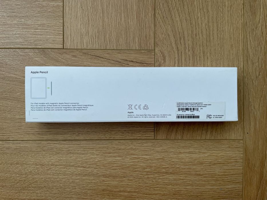 Apple Pencil 2 (A2051), новый, оригинал