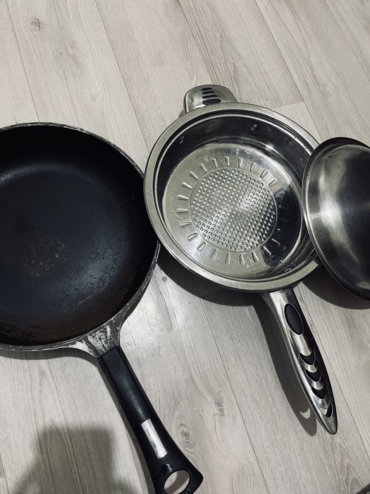 Сковородки цептер и чугун