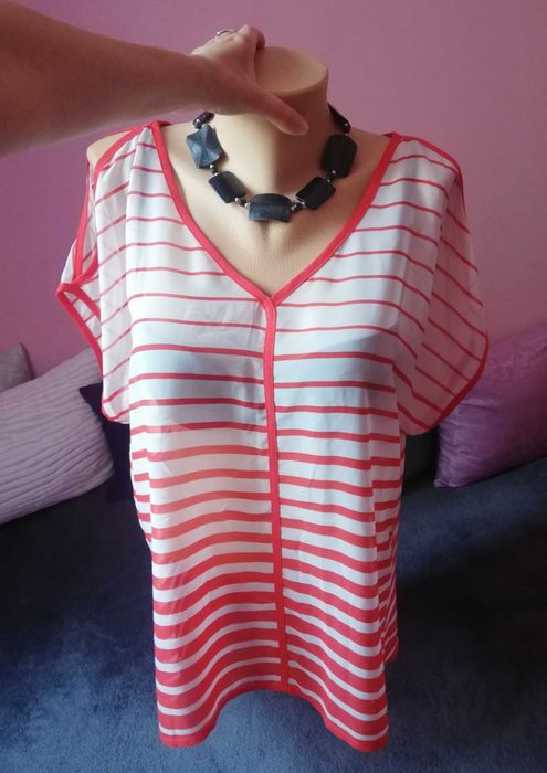 две в едно топ за бански или лятна блуза