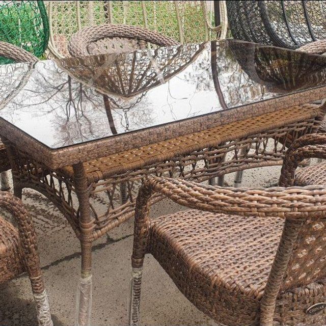 Дачинны  стол стул