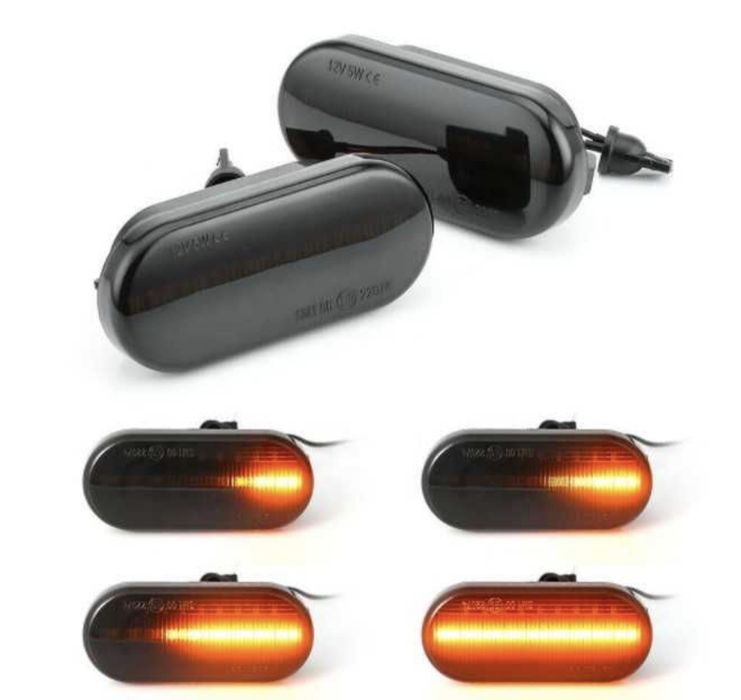 Лед бягащи мигачи за огледала калник Audi BMW Ford Opel Passat Golf