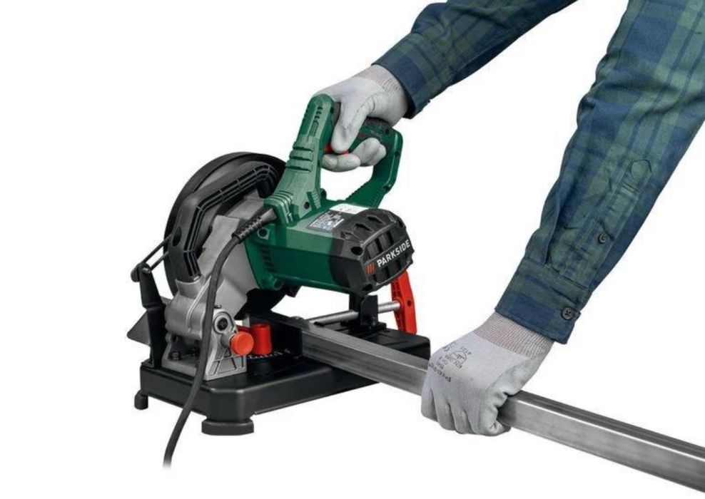 Parkside PMTS 180 A1 – Fierăstrău pentru debitat metal 1280W, disc 180 mm