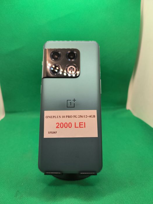 ONEPLUS 10 PRO 5G 256/12+4gb •Amanet Lazăr Crangasi •57526