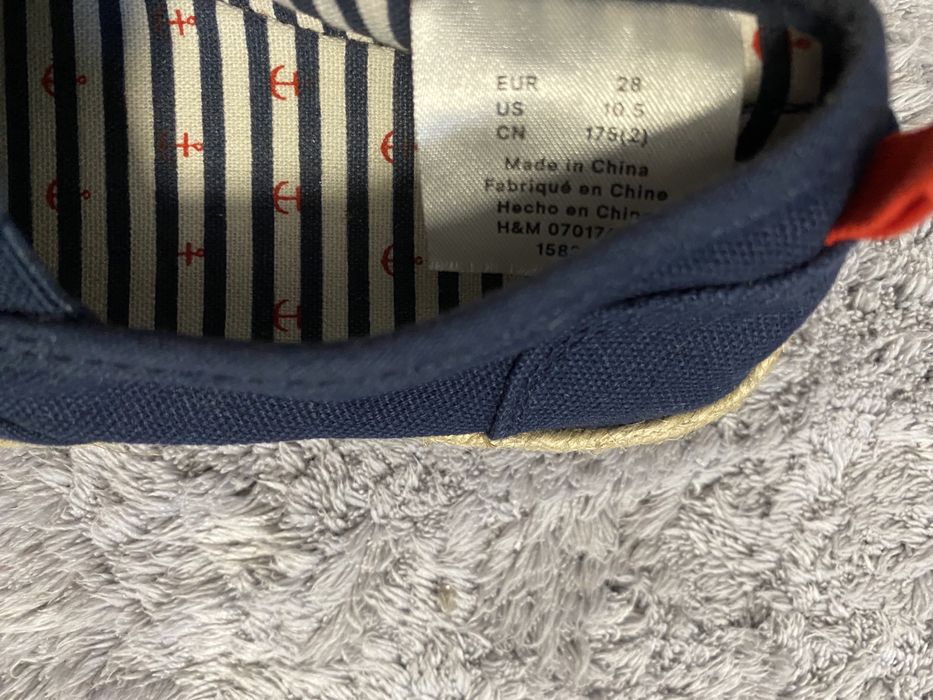 Espadrile Zara si H&M marimea 28