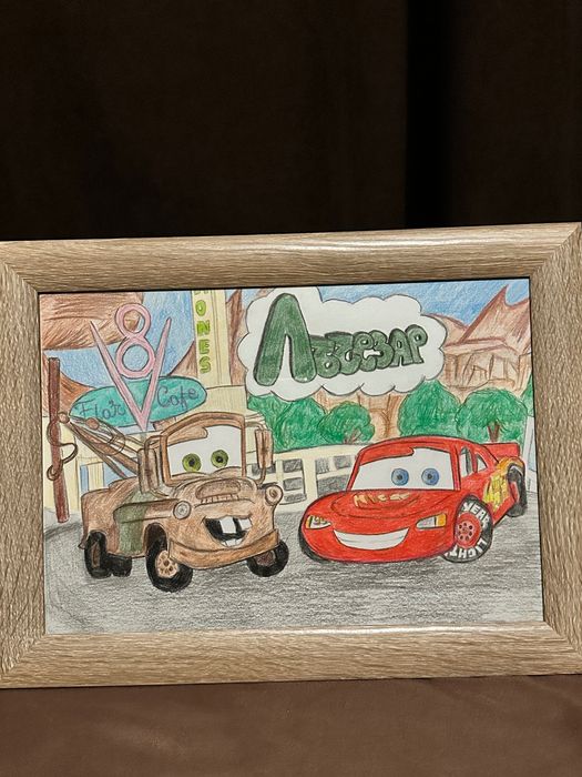 Ръчно рисувани бебешки визитки /персонализирани детски картини