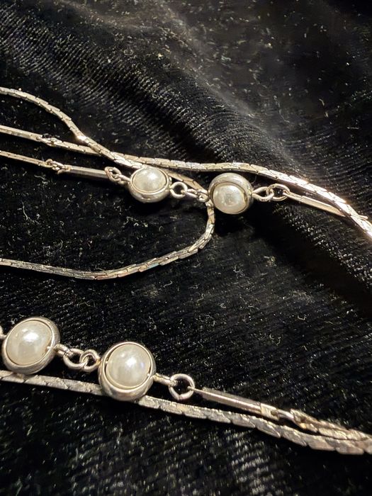 Колие с естествени перли