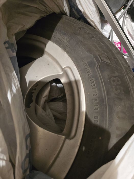 Aлуминиеви джанти с гуми Barum 14*дот 21