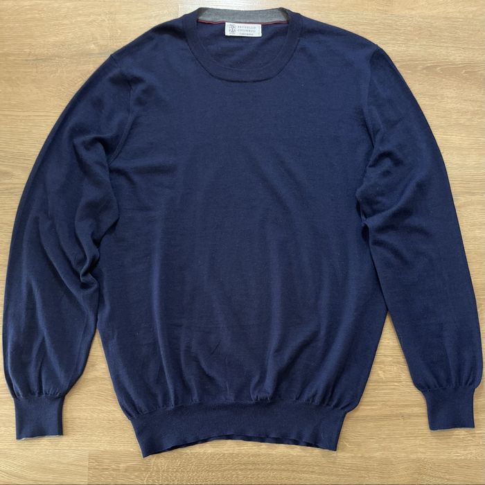 Brunello Cucinelli Cashmere мъжки пуловер XL-XXL