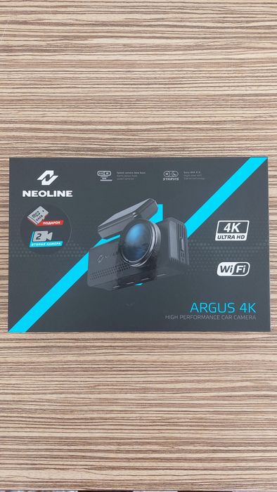 Продаётся Видеорегистратор Neoline Argus 4K Dual.