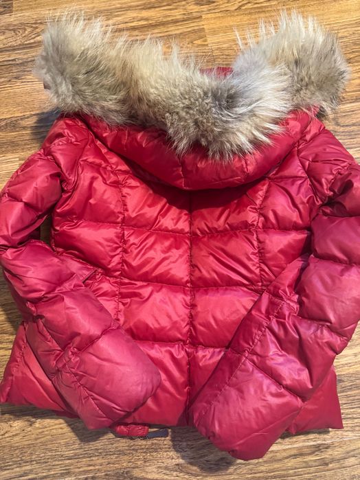 Яке с гъши пух и яка от лисица Moncler