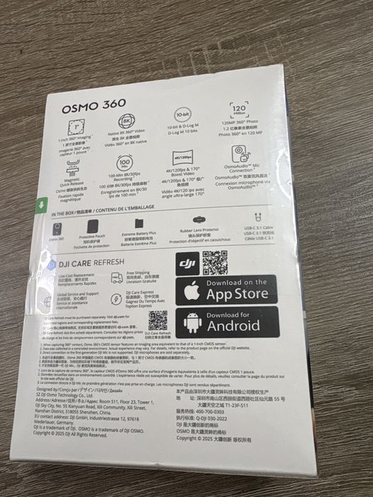 DJI Osmo 360 Camera de actiune 8K Standard Combo