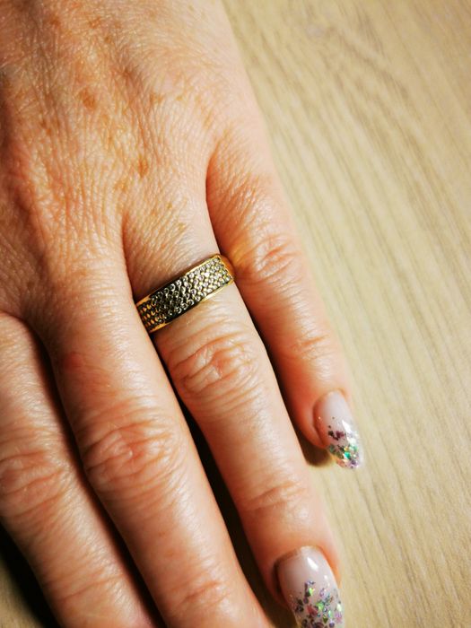 Vand inel dama aur 14 k