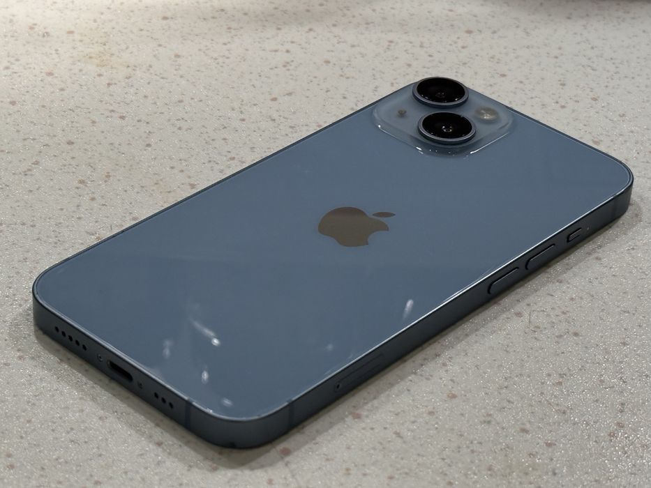 iPhone 14 128GB Blue – Перфектен, 100% Батерия!