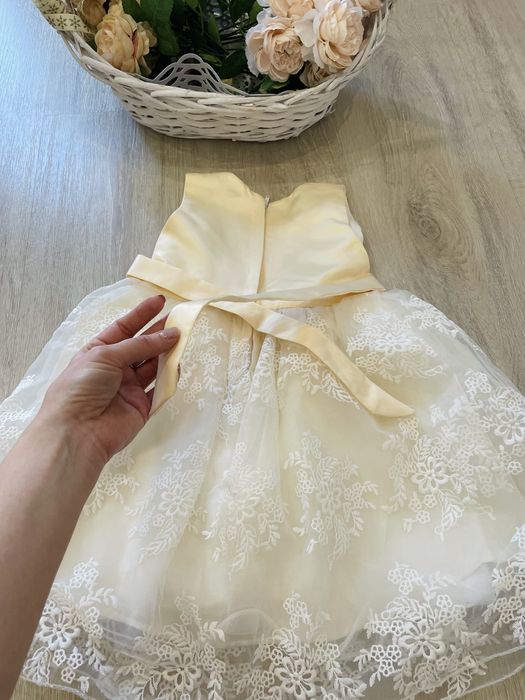 Официална бебешка рокля - 12-18месеца