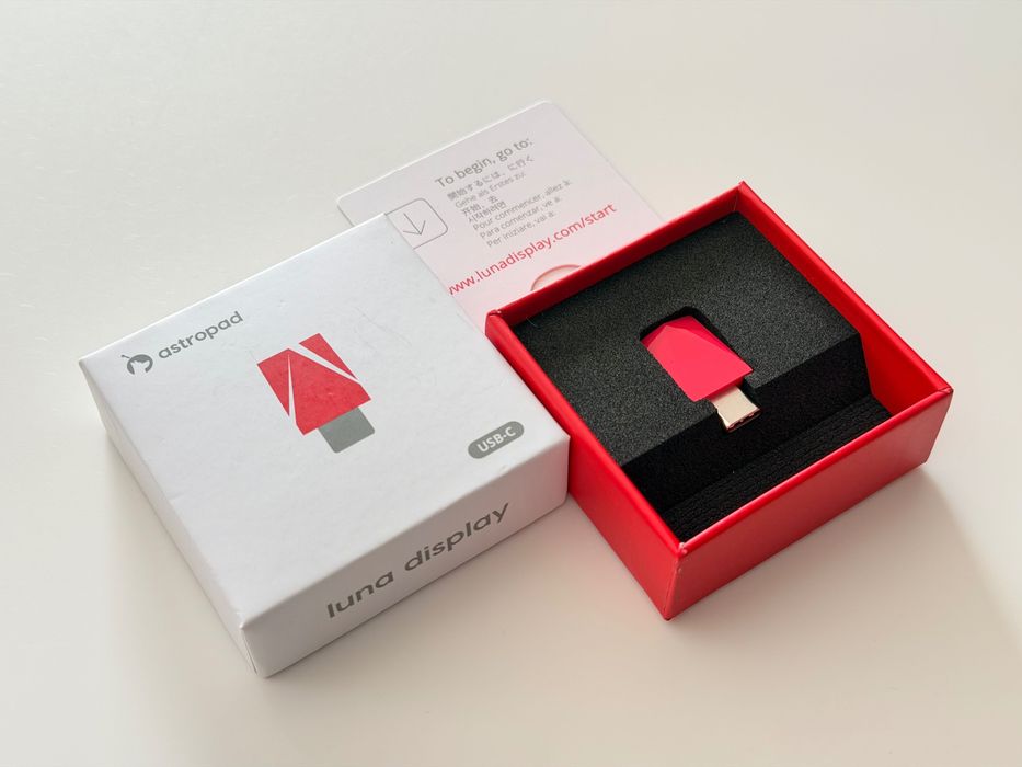 Adaptor dongle Astropad Luna Display usb-c Adaptor ecran secundar iPad / Mac