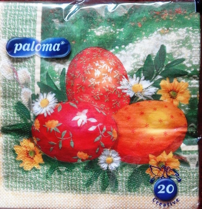 Салфетки за декупаж на пакет