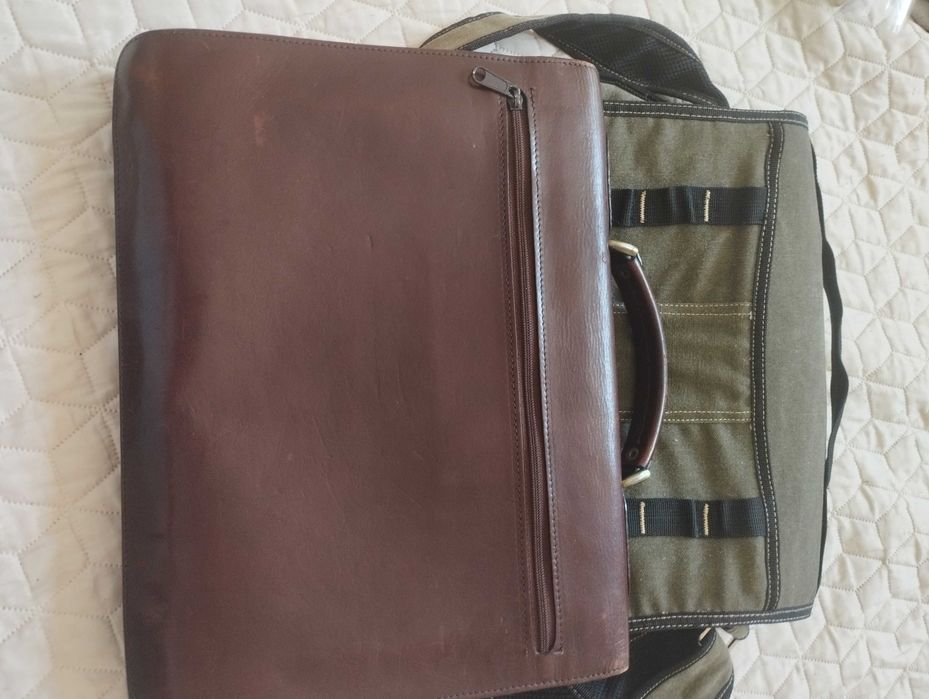 Мъжки чанти оригинал- 1 бр. естествена кожа