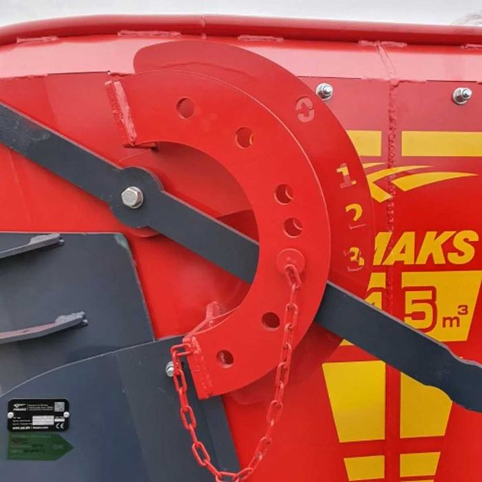 Remorca tehnologica verticala purtata Fimaks model FMV 1,5S, 1.5 m3