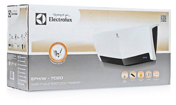 Electrolux обогреватель настенного типа от швецкого концерна  Доставка