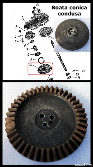 Piese motocositoare Carpatina