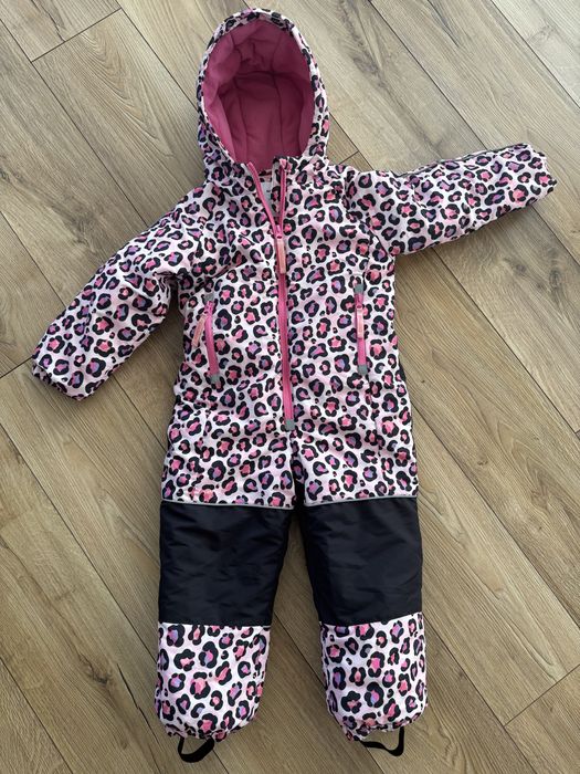 Детски розов ски космонавт