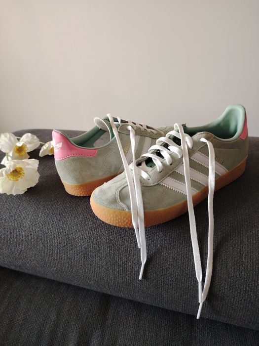 Adidas Gazelle mint Pink 35 номер