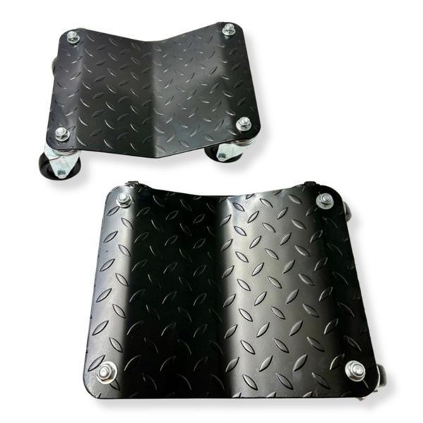 Set 2 carucioare pentru mutat masini avariate