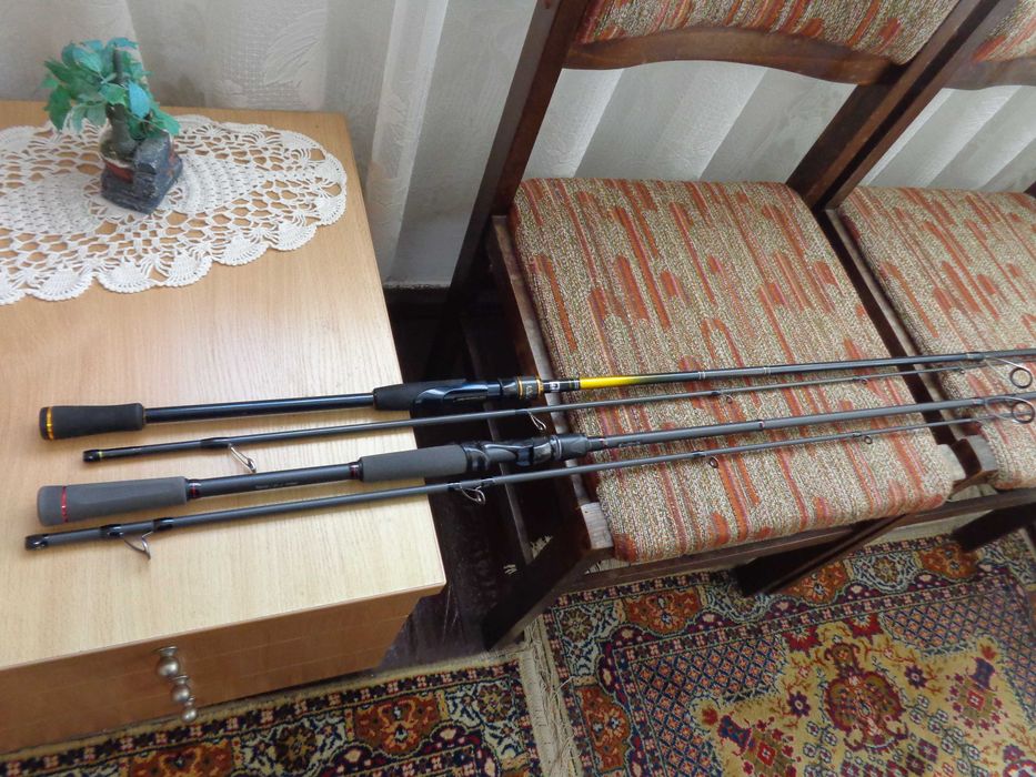 Спининг въдици за Щука,карбонов телескоп.