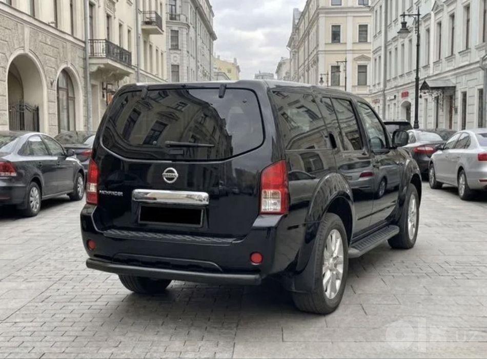 Защита бампера Nissan Patrol Pathfinder X-Trail