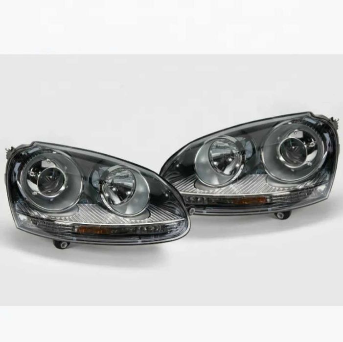 LED Фарове с Лупи VW Golf 5 GTI GTD volkswagen Голф 5 лед farove 03-08
