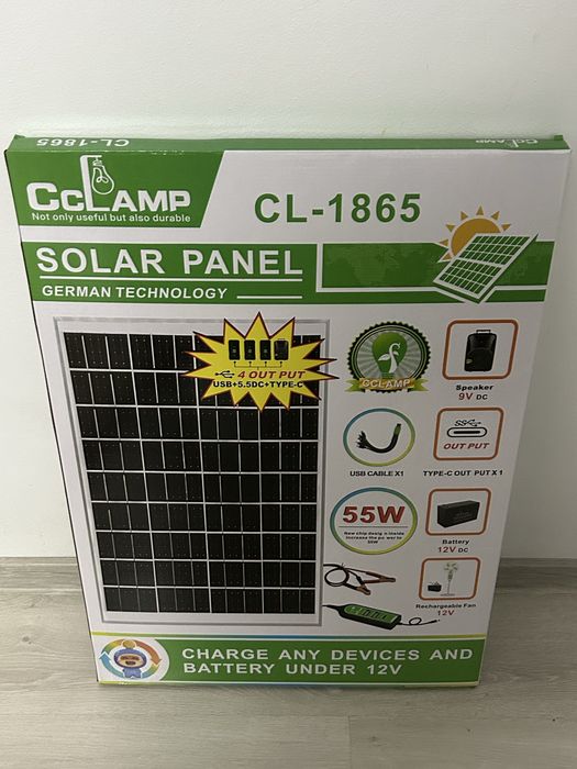 Panou solar  fotovoltaic 55W ~ Promotie ‼️