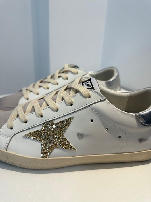 Golden Goose Superstar aurii mărimea 39