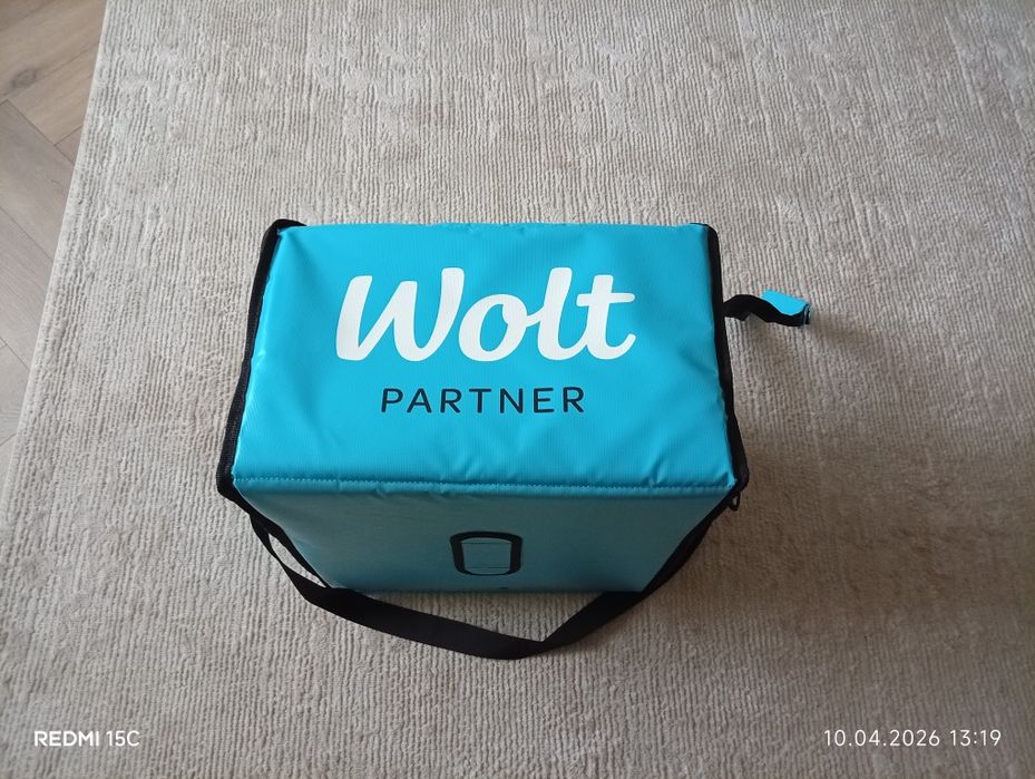 Термосумка вольт/ Термокороб Wolt