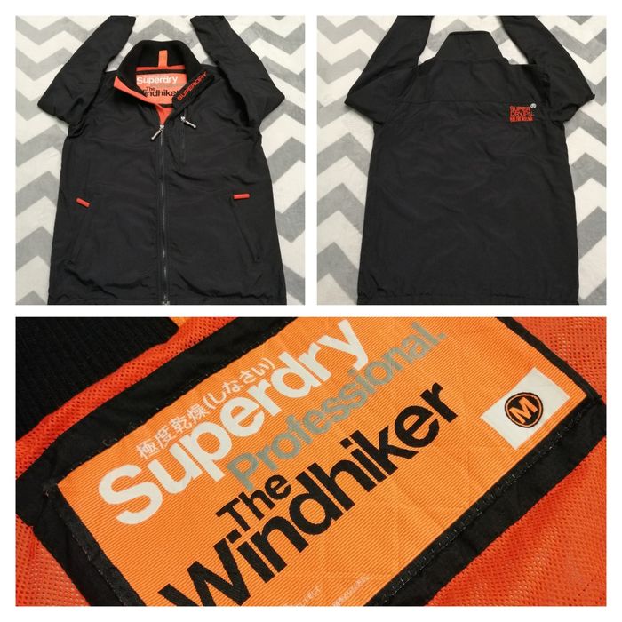SUPERDRY geacă originală WINDHIKER jachetă profesională TOP | mărimea M | transport GRATUIT‼️FAN Courier