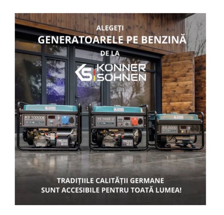 Generator curent Könner & Söhnen KS 2900, 2,9kW