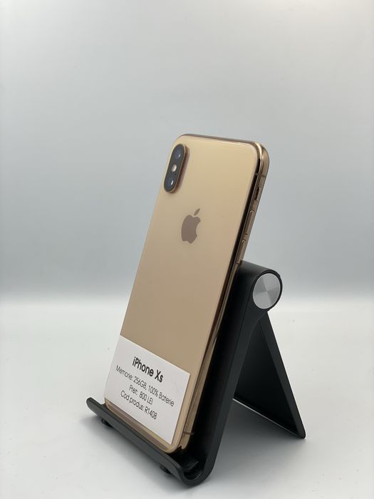 Iphone Xs - 256GB memorie, 100% baterie, 1 an garantie