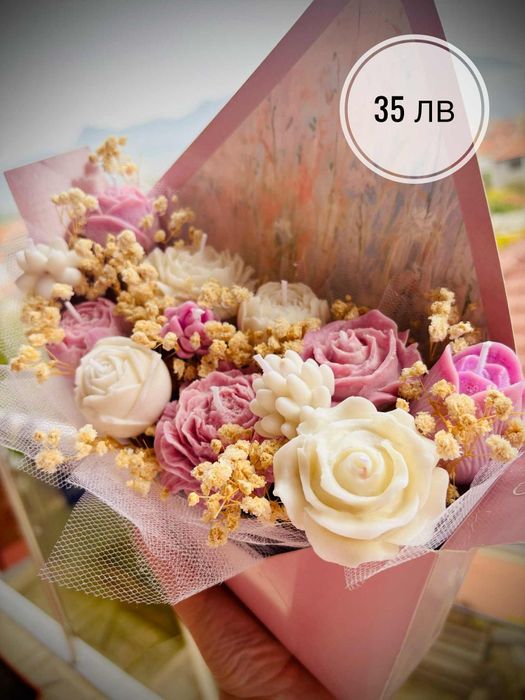 Декоративни свещи Handmade – стил и уют за дома