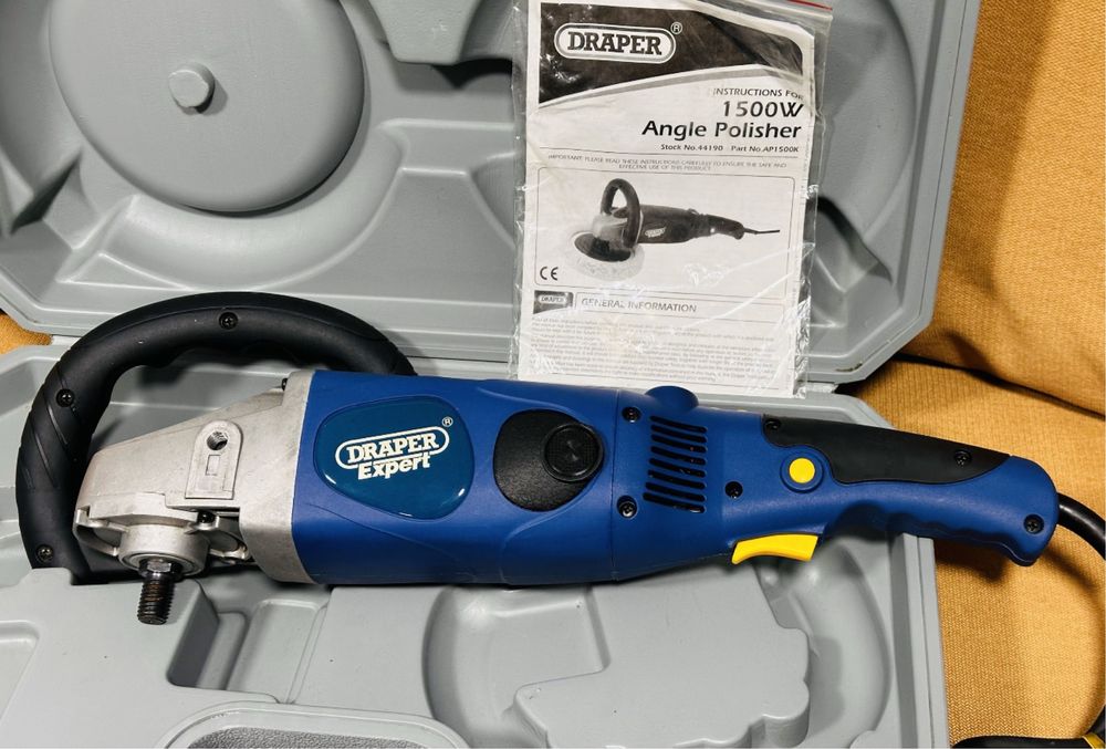 Mașină/flex de polișat auto/granit/marmură DRAPER 1500W,22 viteze,230V