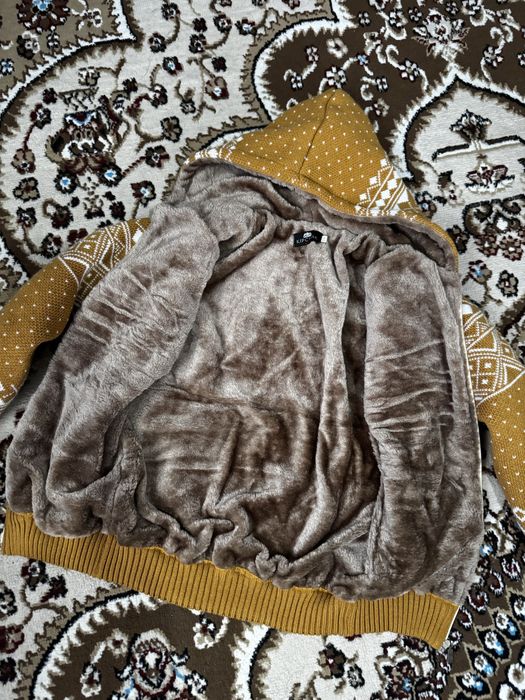 Теплая кофта на мальчика