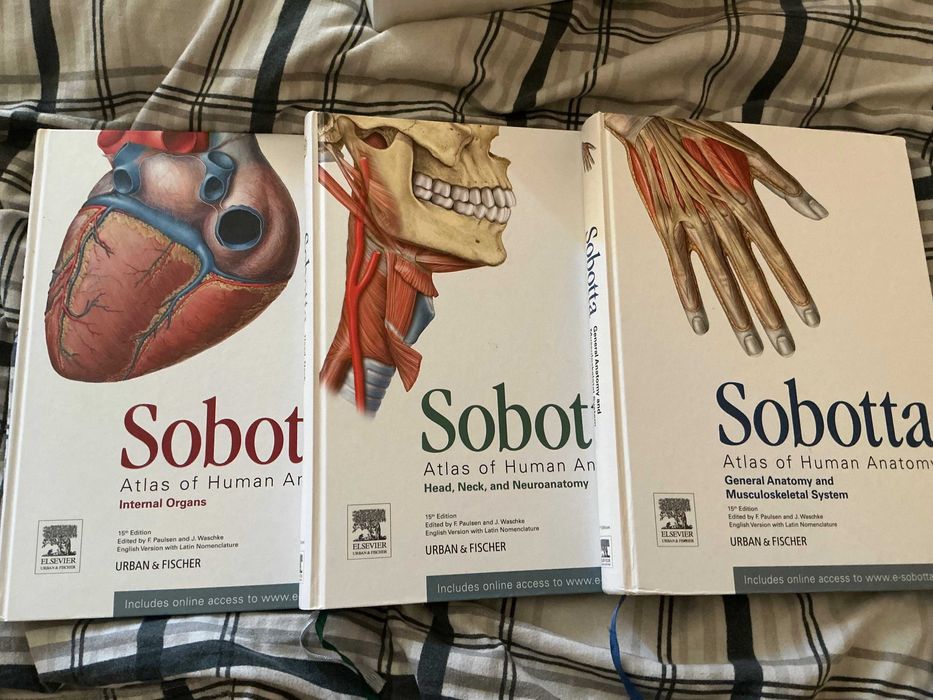 Sobotta Anatomy Books
