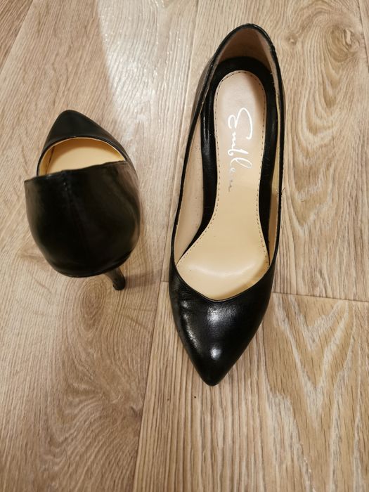 Pantofi negri mar 36