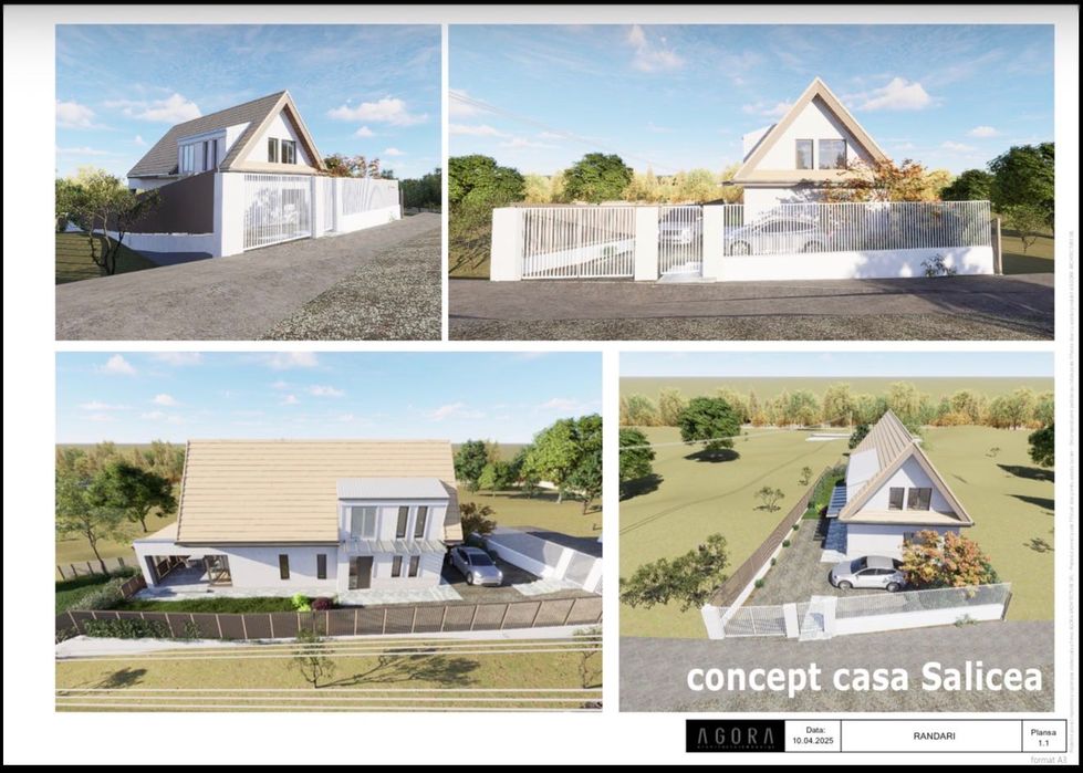 Vand Teren intravilan - Salicea, Jud Cluj. Locatie excelenta/ PUZ faza finala de avizare